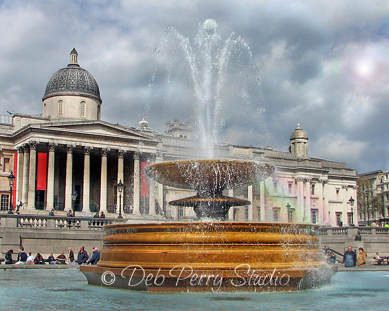 Fountain at Trafalgar Square