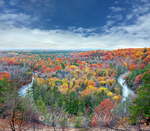 Manistee River High Banks (High Rollaways) near Buckley