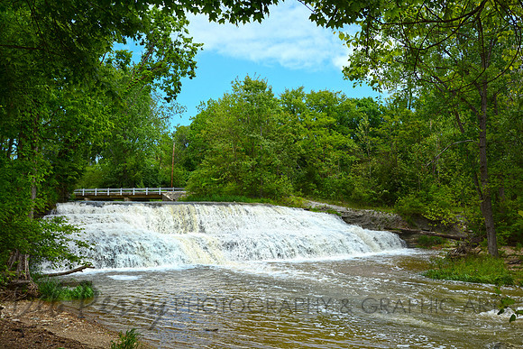 Thistlethwaite Falls near Richmond, Indiana