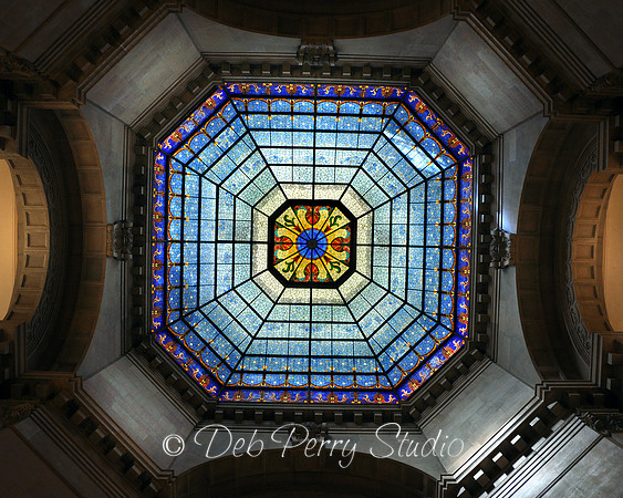 Statehouse Stained Glass Dome