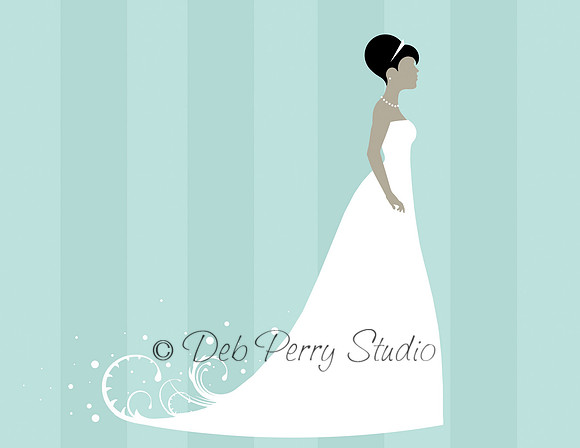 Here comes the bride