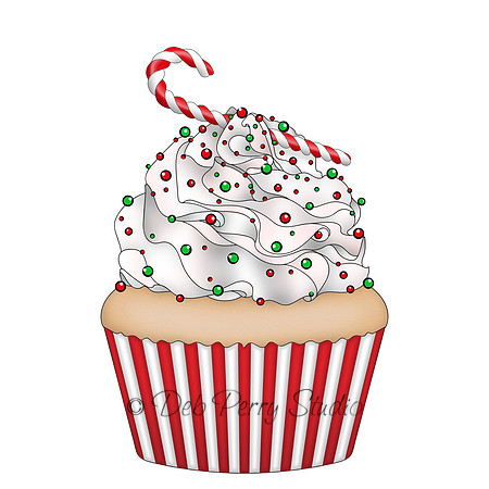 Illustrated Cupcake
