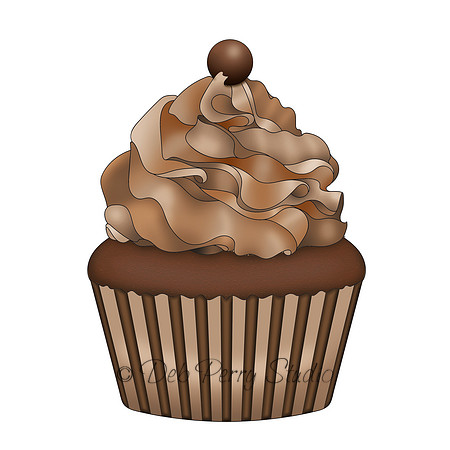 Illustrated Cupcake