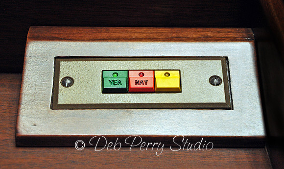 State Senate Chambers Voting Button