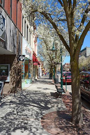 Downtown TC in the spring