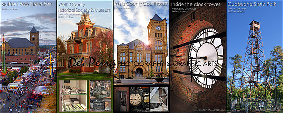 Wells County, Indiana postcards