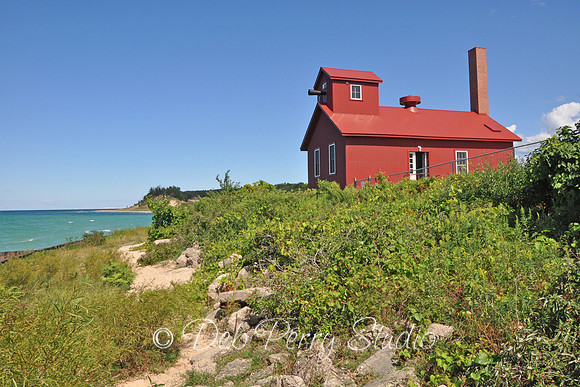 Point Betsie Lighthouse: life-saving station